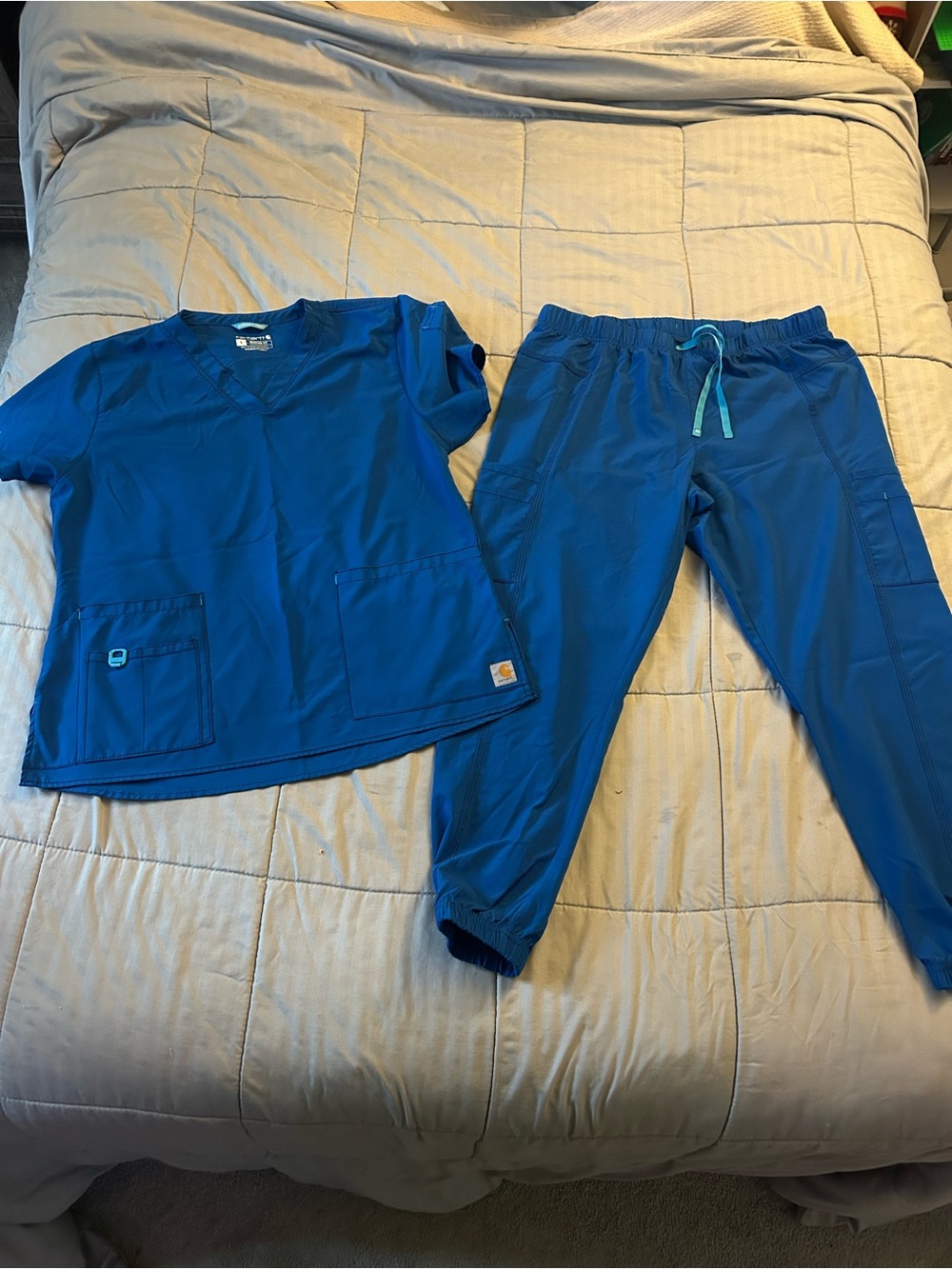 Carhartt Royal Blue Women’s Scrub Set